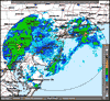 Base Reflectivity image from Fort Dix