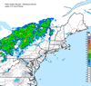 Composite Base Reflectivity image from the Northeastern USA