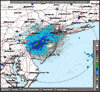 Base Reflectivity image from Fort Dix