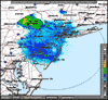 Base Reflectivity image from Fort Dix