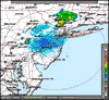 Base Reflectivity image from Fort Dix