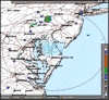 Base Reflectivity image from Dover AFB