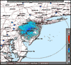 Base Reflectivity image from Fort Dix