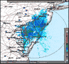 Base Reflectivity image from Dover AFB