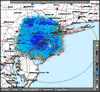 Base Reflectivity image from Fort Dix