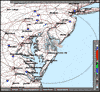 Base Reflectivity image from Dover AFB