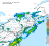 Composite Base Reflectivity image from the Northeastern USA