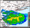 Base Reflectivity image from Fort Dix