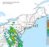 Composite Base Reflectivity image from the Northeastern USA