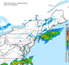 Composite Base Reflectivity image from the Northeastern USA