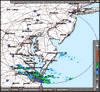 Base Reflectivity image from Dover AFB