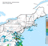 Composite Base Reflectivity image from the Northeastern USA