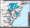 Base Reflectivity image from Dover AFB