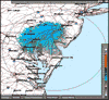 Base Reflectivity image from Dover AFB