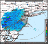 Base Reflectivity image from Fort Dix