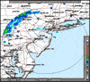 Base Reflectivity image from Fort Dix