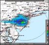 Base Reflectivity image from Fort Dix