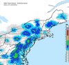 Composite Base Reflectivity image from the Northeastern USA