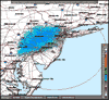 Base Reflectivity image from Fort Dix