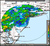 Base Reflectivity image from Fort Dix