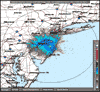 Base Reflectivity image from Fort Dix