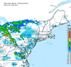 Composite Base Reflectivity image from the Northeastern USA