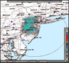 Base Reflectivity image from Fort Dix