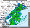 Base Reflectivity image from Fort Dix