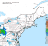 Composite Base Reflectivity image from the Northeastern USA