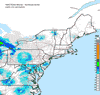 Composite Base Reflectivity image from the Northeastern USA