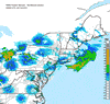 Composite Base Reflectivity image from the Northeastern USA