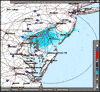 Base Reflectivity image from Dover AFB
