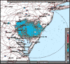 Base Reflectivity image from Dover AFB