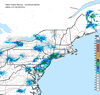 Composite Base Reflectivity image from the Northeastern USA