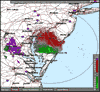 Base Velocity image from Dover AFB