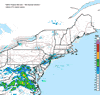 Composite Base Reflectivity image from the Northeastern USA