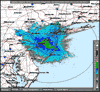 Base Reflectivity image from Fort Dix