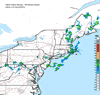 Composite Base Reflectivity image from the Northeastern USA