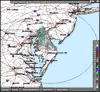 Base Reflectivity image from Dover AFB