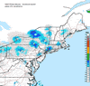 Composite Base Reflectivity image from the Northeastern USA