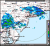 Base Reflectivity image from Fort Dix