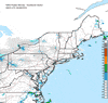 Composite Base Reflectivity image from the Northeastern USA