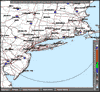 Base Reflectivity image from Upton NY