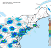 Composite Base Reflectivity image from the Northeastern USA