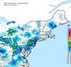 Composite Base Reflectivity image from the Northeastern USA