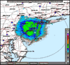 Base Reflectivity image from Fort Dix