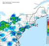 Composite Base Reflectivity image from the Northeastern USA