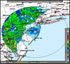 Base Reflectivity image from Fort Dix