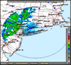 Base Reflectivity image from Upton NY