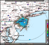 Base Reflectivity image from Fort Dix